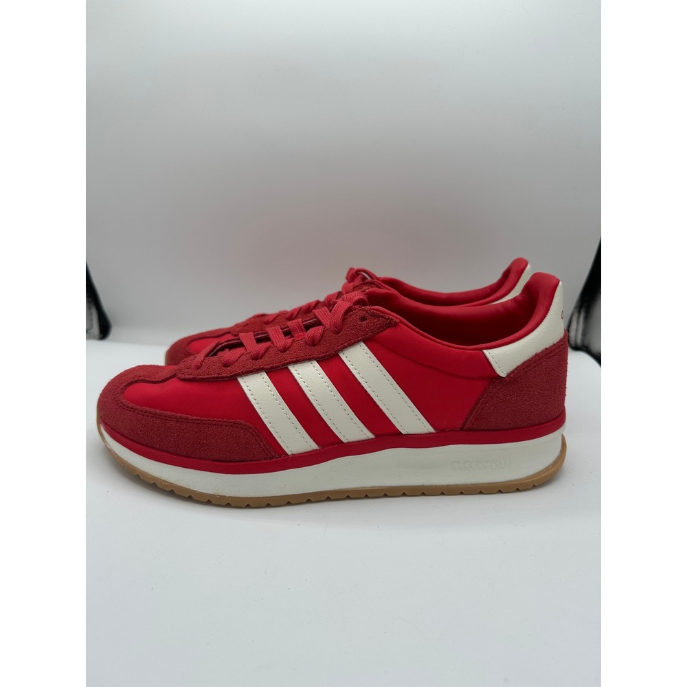 Adidas Run 70s 2.0 Pure Ruby Red Off White Women's Sneakers JS5031 Size 8.5 - Picture 4 of 9